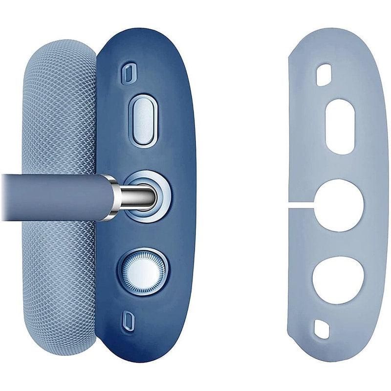 Silicone Combo Kit Case for Apple AirPods Max Headphones - Blue