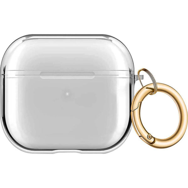 SaharaCase - Hybrid Flex Series Case for Apple AirPods 3 (3rd Generation) - Transparent Black