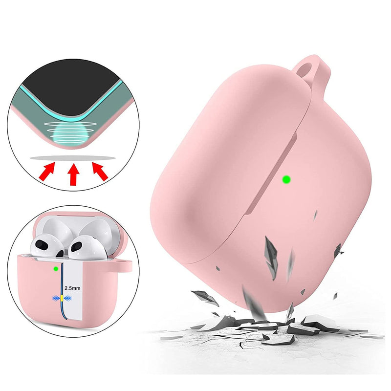SaharaCase - Liquid Silicone Case - for Apple AirPods 3 - Pink