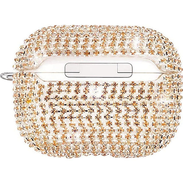 SaharaCase - Rhinestone Case for Apple AirPods 3 (3rd Generation) - Gold