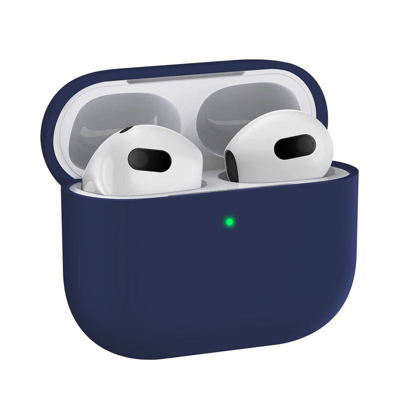 SaharaCase - Liquid Silicone Case - for Apple AirPods 3 - Dark Blue