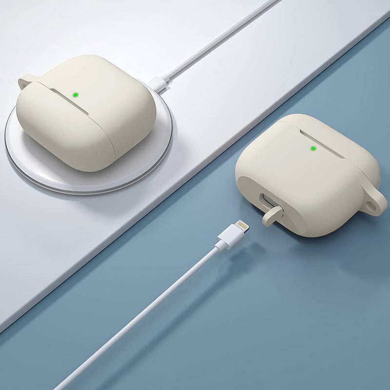 SaharaCase - Liquid Silicone Case - for Apple AirPods 3 - Glow White