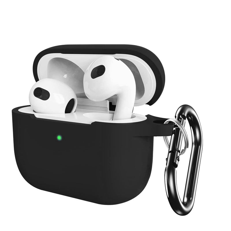 SaharaCase - Liquid Silicone Case - for Apple AirPods 3 - Black
