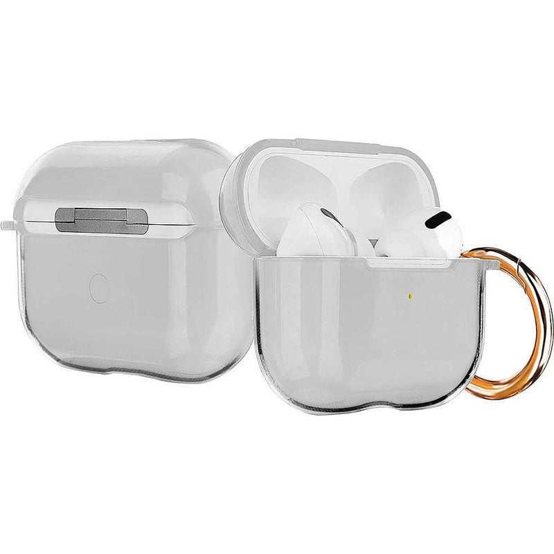 SaharaCase - Hybrid Flex Series Case for Apple AirPods 3 (3rd Generation) - Transparent Black