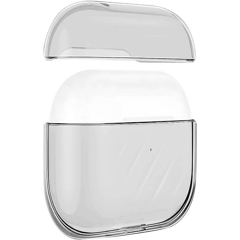 SaharaCase - Hybrid Flex Series Case for Apple AirPods 3 (3rd Generation) - Transparent Black