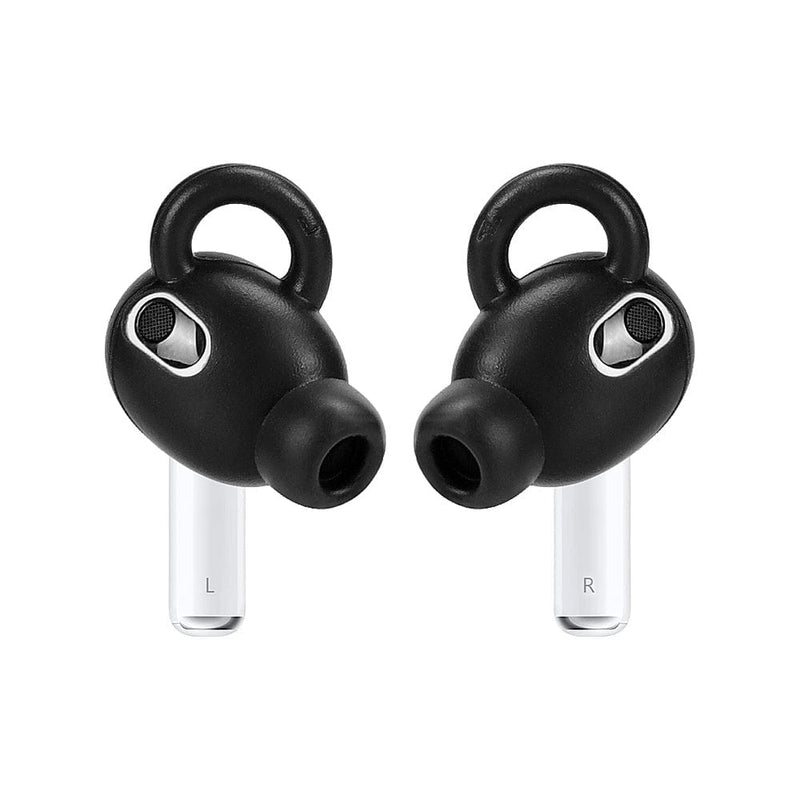 SaharaCase - Silicone Accessories Kit for Apple AirPods 3 (3rd Generation) - Black