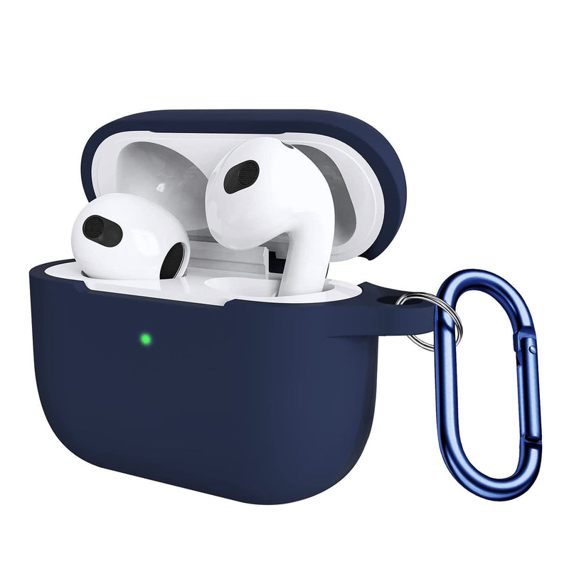 SaharaCase - Liquid Silicone Case - for Apple AirPods 3 - Dark Blue