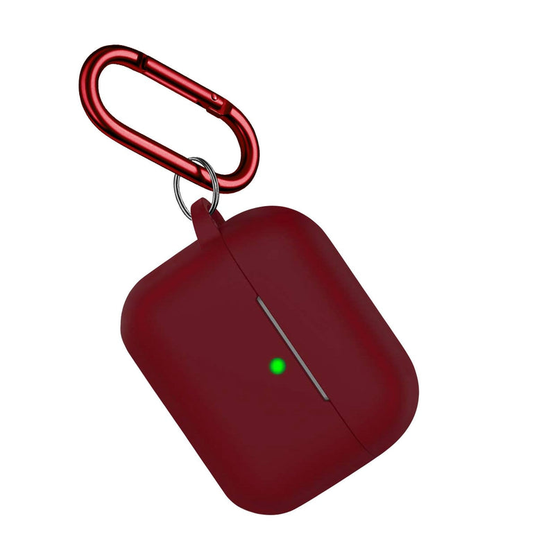 SaharaCase - Liquid Silicone Case - for Apple AirPods 3 - Burgundy