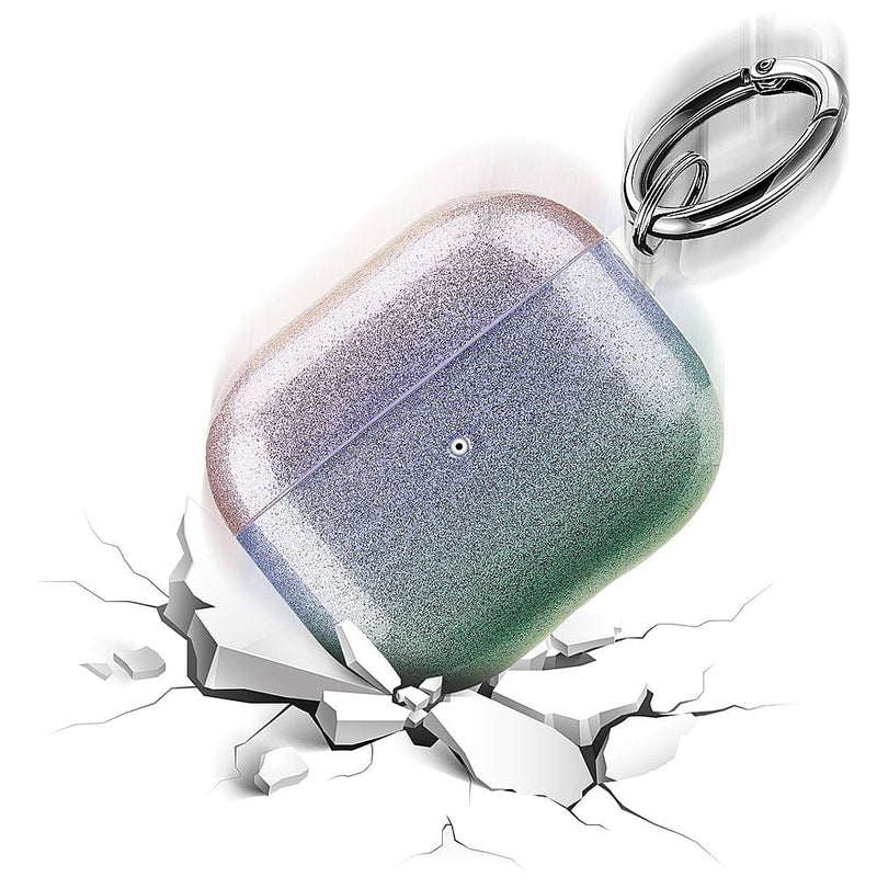 SaharaCase - Sparkle Series Case for Apple AirPods 3 (3rd Generation) - Blue/Green