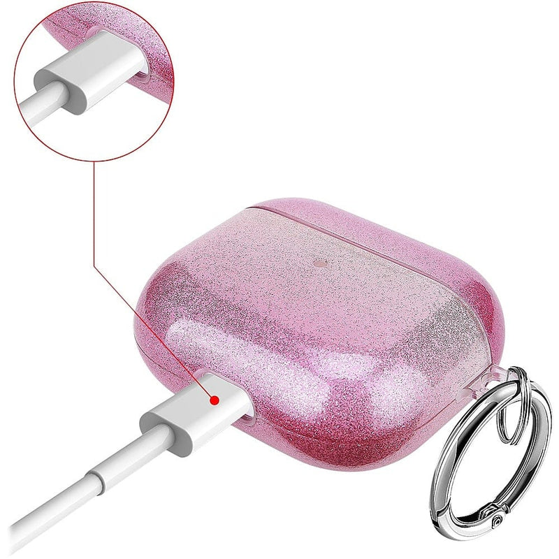 SaharaCase - Sparkle Series Case for Apple AirPods 3 (3rd Generation) - Pink