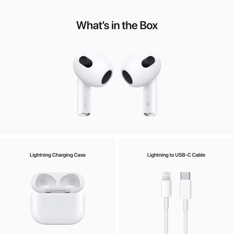 Apple AirPods (3rd Gen) with Lightning Charging Case