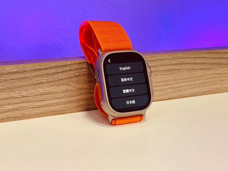 Apple Watch Ultra (49mm, Titanium Case with Orange Alpine Loop, GPS + Cell) - Pre Owned / 3 Month Warranty