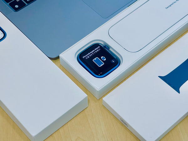 Apple Watch Series 7 (45mm, Blue Aluminium with Abyss Blue Sports Band, GPS) - Pre Owned / 3 Month Warranty