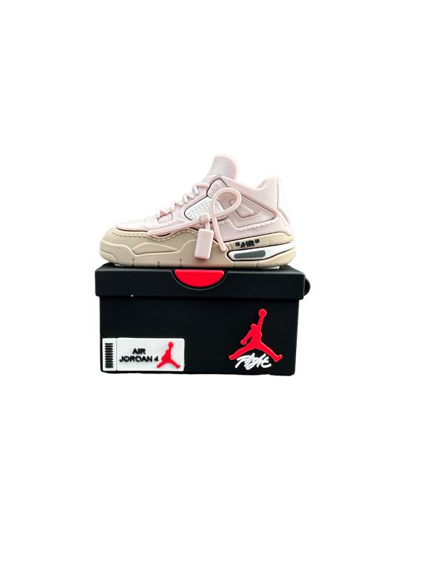Jordan 4 Retro Off-White AirPods Case