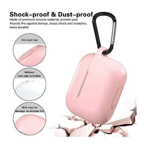 Case Kit for Apple AirPods Pro (1st Generation) - Pink Rose