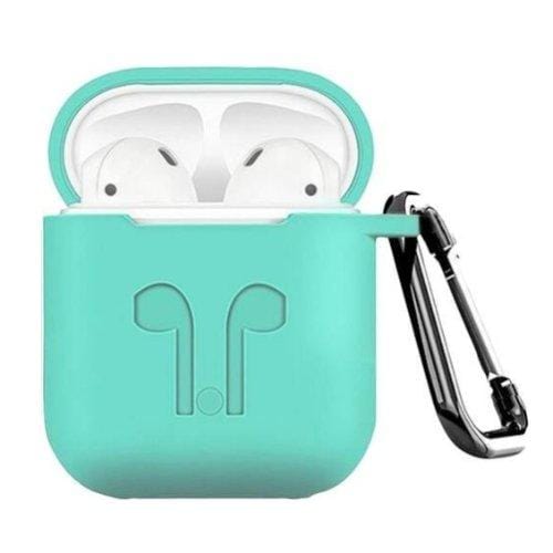 SaharaCase - Silicone Case Kit for Airpods 1st and 2nd Gen (2019) - Oasis Teal
