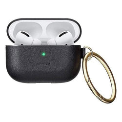 Leather Case for Apple AirPods Pro (1st Generation) - Black