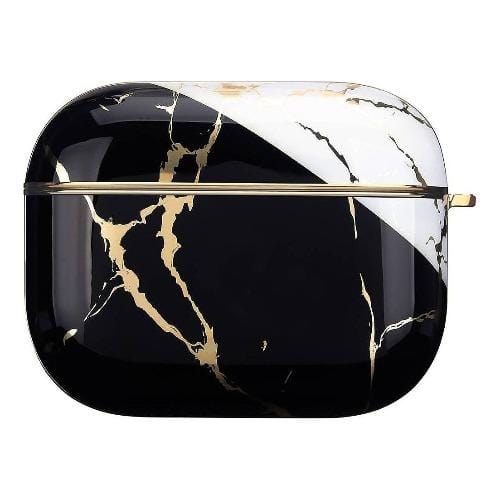 Luxury Marble Case for Apple AirPods Pro (1st Generation) - Black
