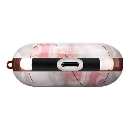 Luxury Marble Case for Apple AirPods Pro (1st Generation) - Rose Gold