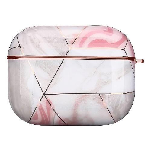 Luxury Marble Case for Apple AirPods Pro (1st Generation) - Rose Gold