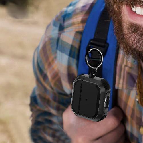 SaharaCase - Armor Series Case for Apple AirPods (3rd Generation) - Black