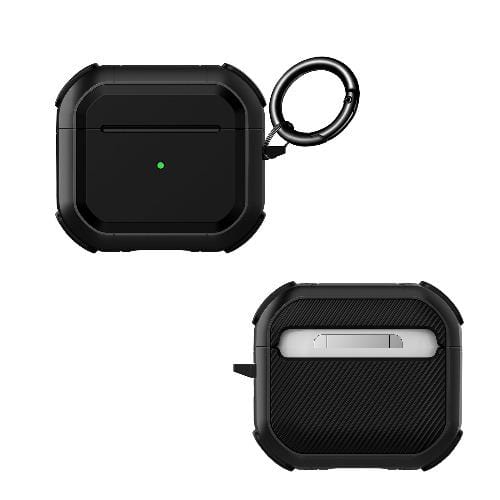 SaharaCase - Armor Series Case for Apple AirPods (3rd Generation) - Black