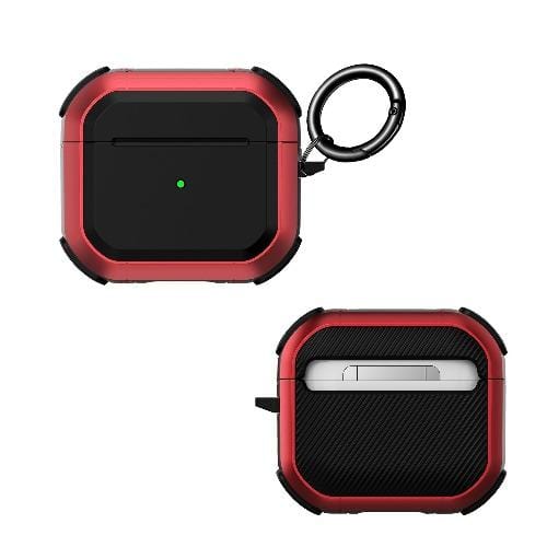 SaharaCase - Armor Series Case for Apple AirPods (3rd Generation) - Red