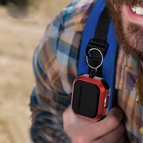 SaharaCase - Armor Series Case for Apple AirPods (3rd Generation) - Red