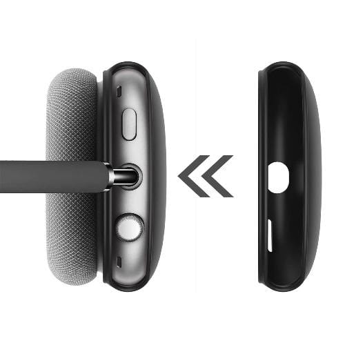 SaharaCase - Liquid Silicone Cover Case - for Apple AirPods Max - Black