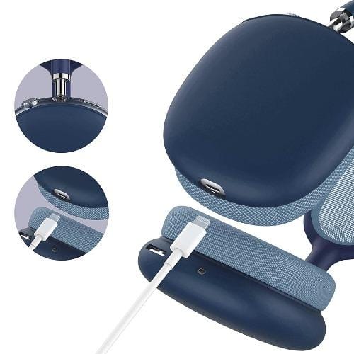 SaharaCase - Liquid Silicone Cover Case - for Apple AirPods Max - Blue