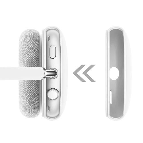 SaharaCase - Liquid Silicone Cover Case - for Apple AirPods Max - White