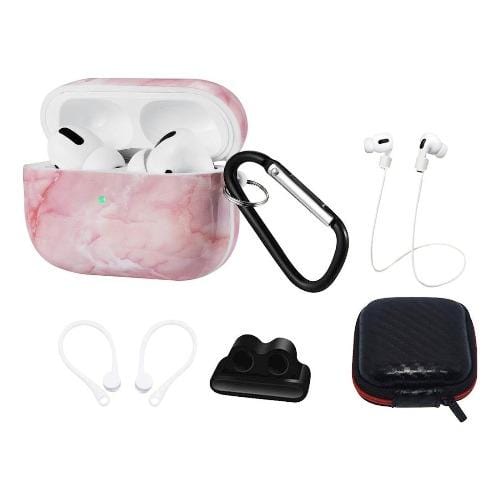 Marble Case for Apple AirPods Pro (1st Generation) - Pink