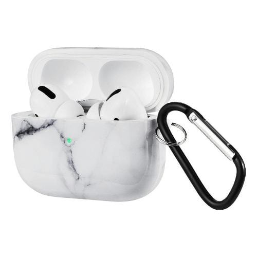 Marble Case for Apple AirPods Pro (1st Generation) - White